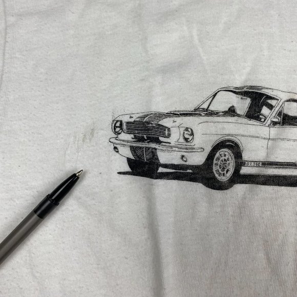 Vintage 70s Shelby Cobra T Shirt Mens Small Medium Healthknit Tag Auto Cars Ford - Picture 14 of 15
